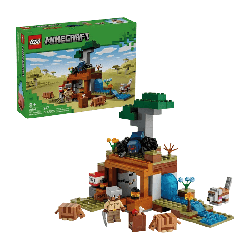 Lego Minecraft 21269 La Expedicion A La Mina Armadillo