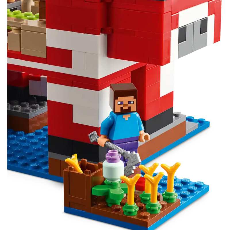 Lego Minecraft 21270 La Casa De Los Hongos