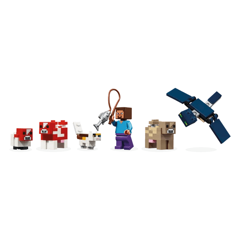 Lego Minecraft 21270 La Casa De Los Hongos