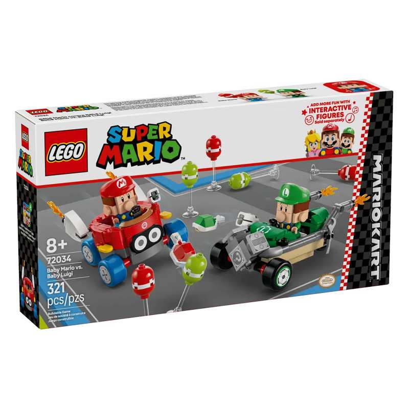 Lego Super Mario Bros 72034  Bebe Mario Contra Bebe Luigi