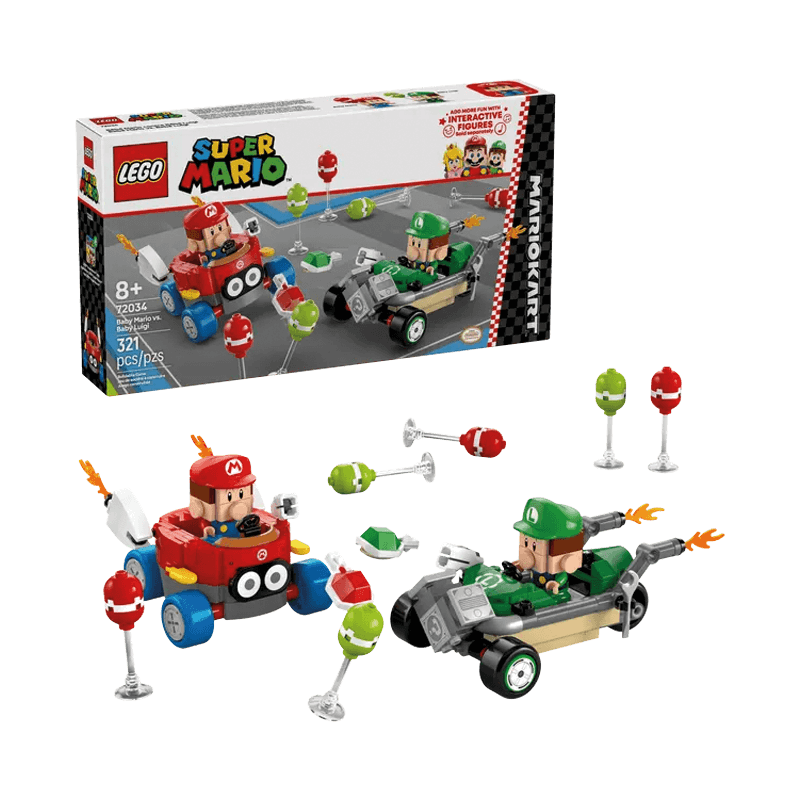 Lego Super Mario Bros 72034  Bebe Mario Contra Bebe Luigi