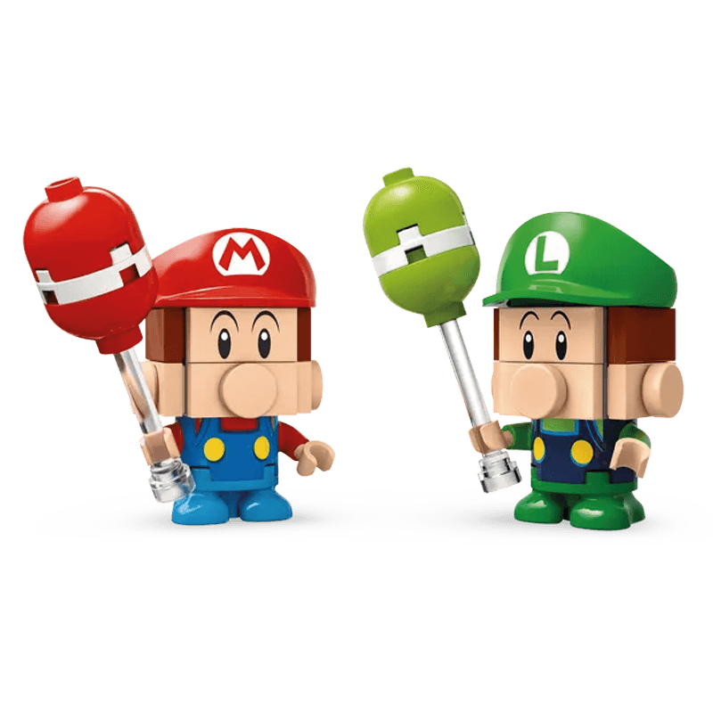 Lego Super Mario Bros 72034  Bebe Mario Contra Bebe Luigi