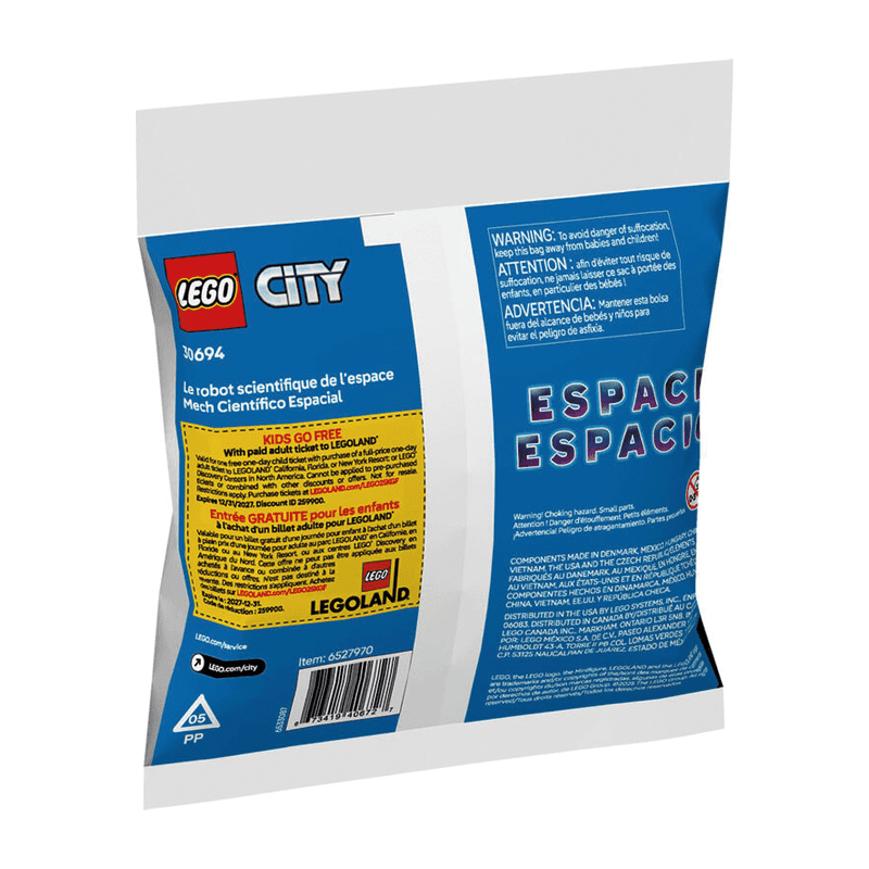 Lego City 30694 Mecánica De La Ciencia Espacial