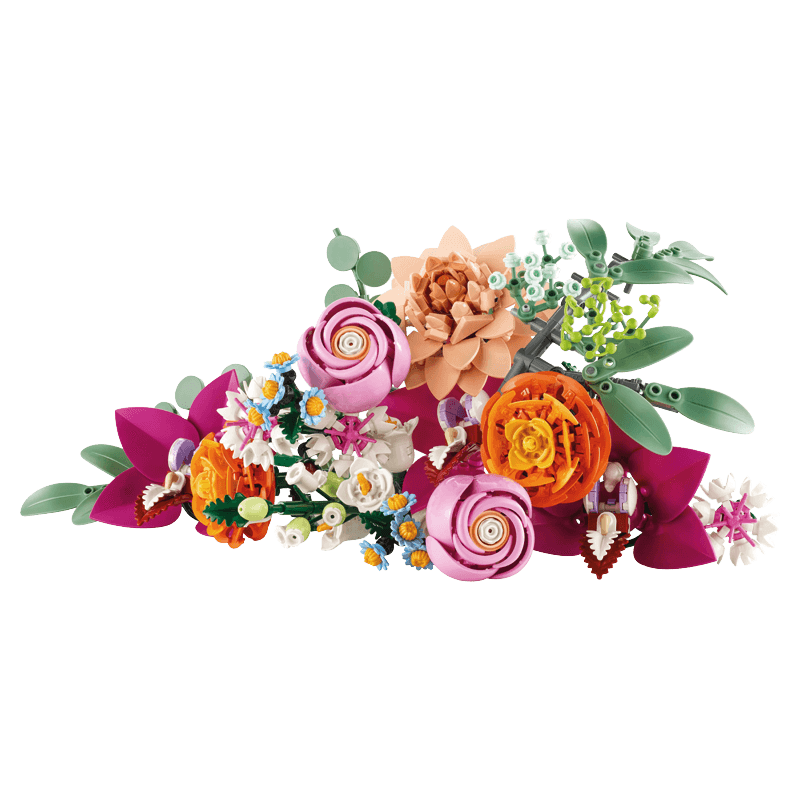 Lego Icons 10342 Ramo De Flores Rosas