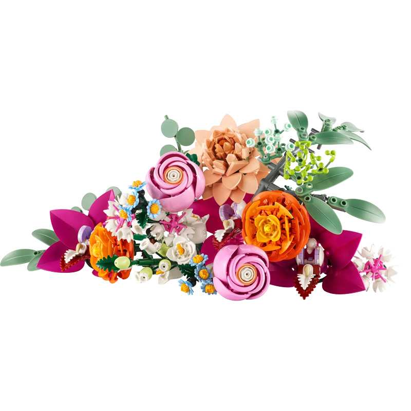 Lego Icons 10342 Ramo De Flores Rosas