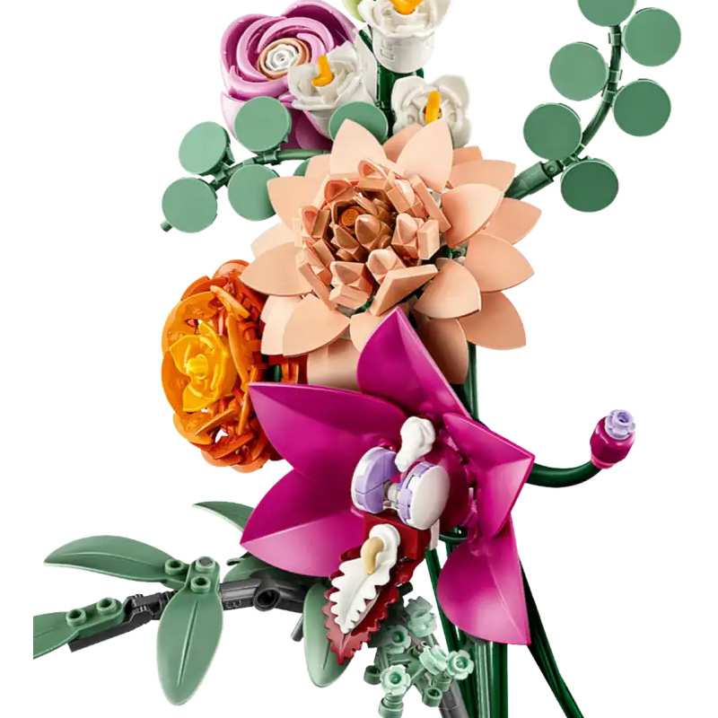 Lego Icons 10342 Ramo De Flores Rosas