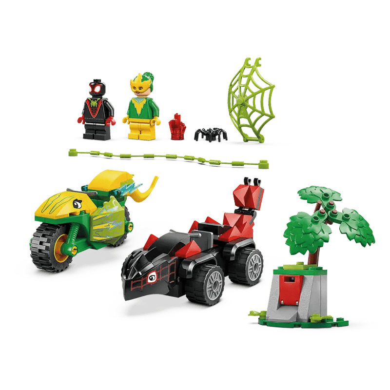 Lego Marvel 11198 Persecución En Vehículo Con Dinosaurio