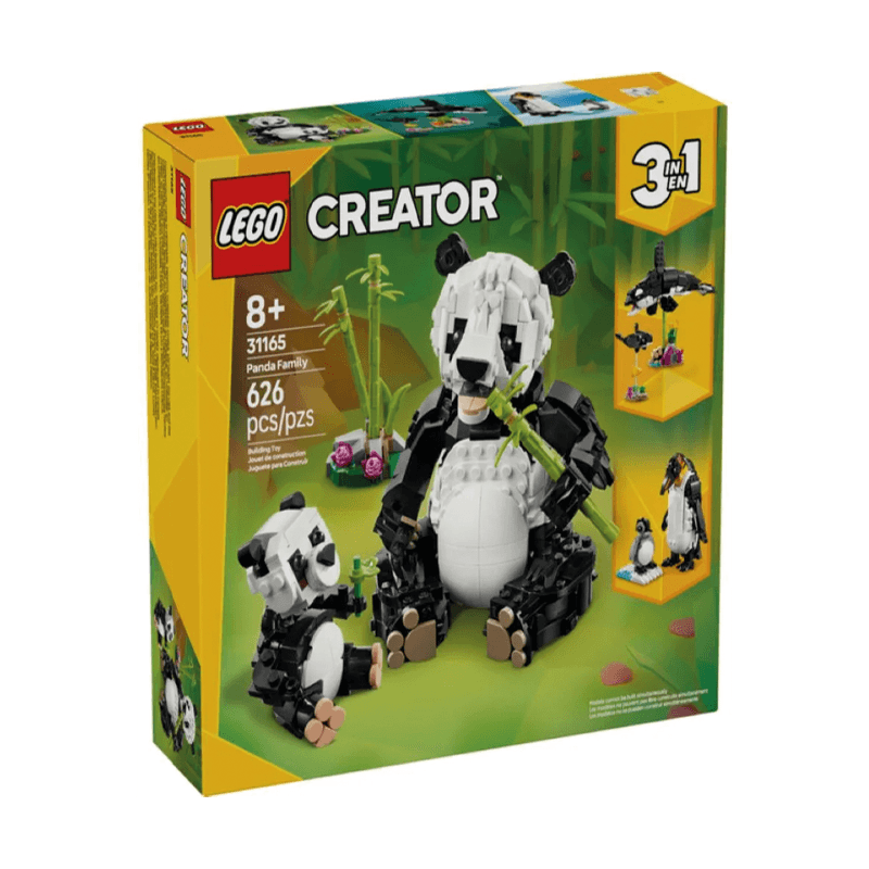 Lego Creator 31165 Animales Salvajes Familia Panda