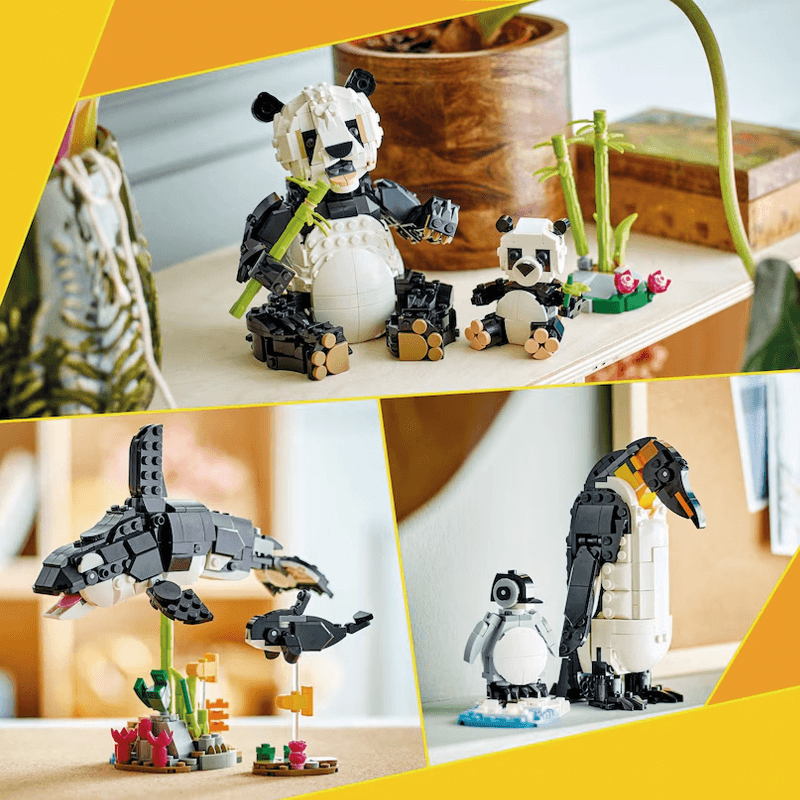 Lego Creator 31165 Animales Salvajes Familia Panda