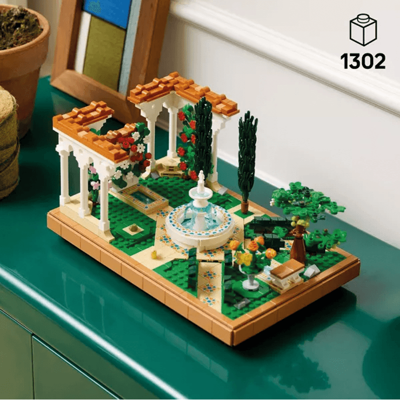 Lego Icons 10359 Jardín De La Fuente