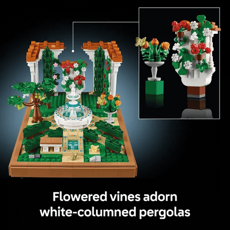 Lego Icons 10359 Jardín De La Fuente