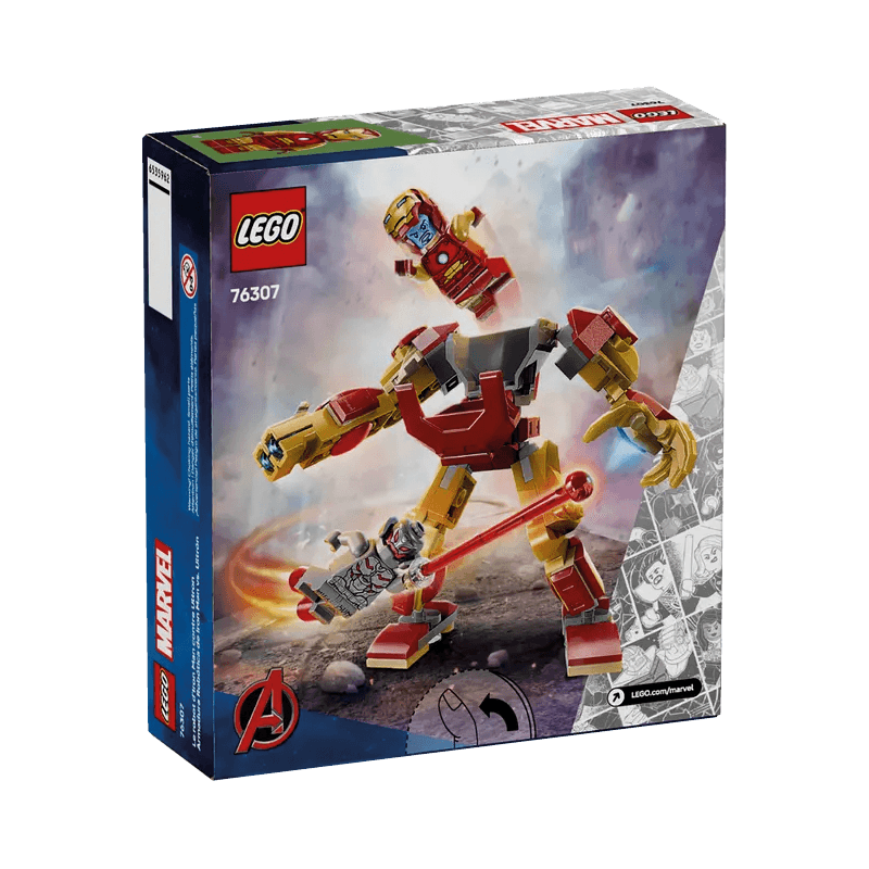 Lego Marvel 76307 El Robot De Iron Man Contra Ultr—n