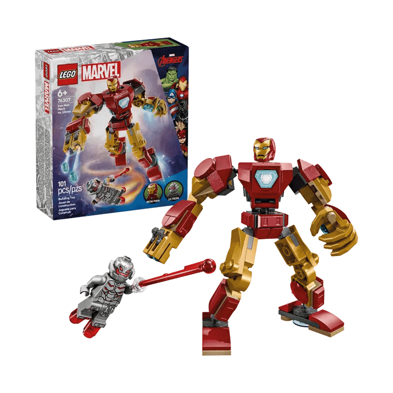 Lego Marvel 76307 El Robot De Iron Man Contra Ultr—n