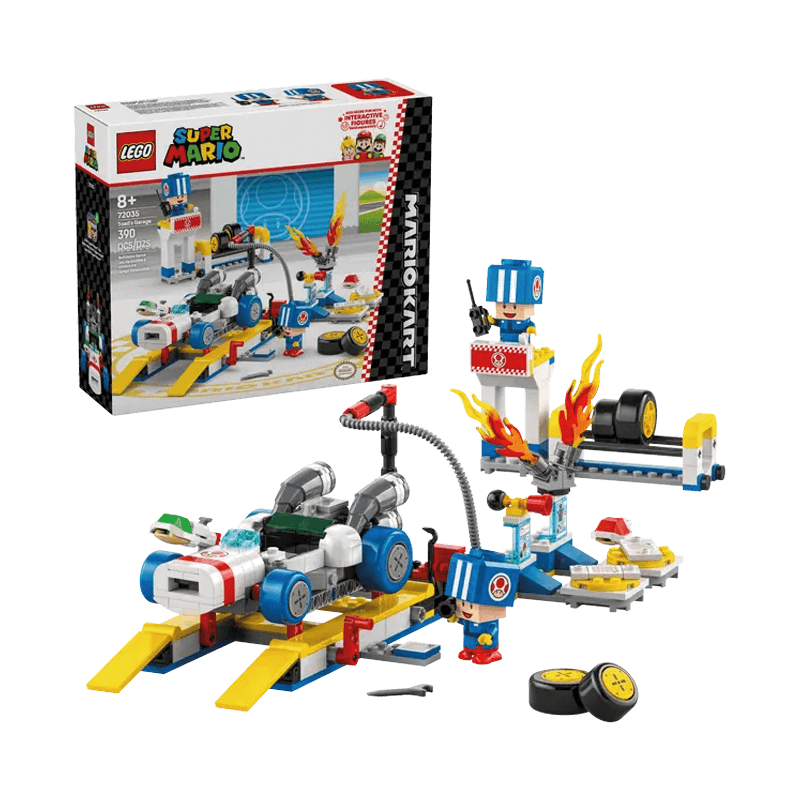 Lego Super Mario Bros 72035 El Garaje De Toad