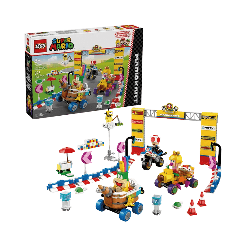 Lego Super Mario Bros 72036 Set De Baby Peach Y Grand Prix