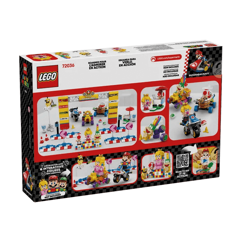 Lego Super Mario Bros 72036 Set De Baby Peach Y Grand Prix