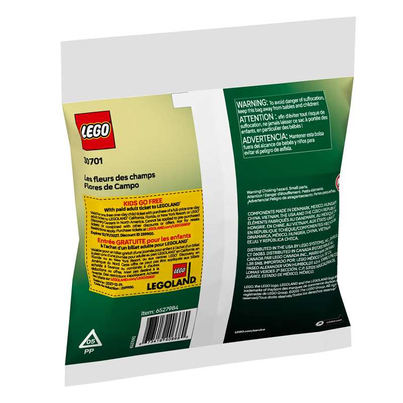 Lego Icons 30701 Flores De Campo