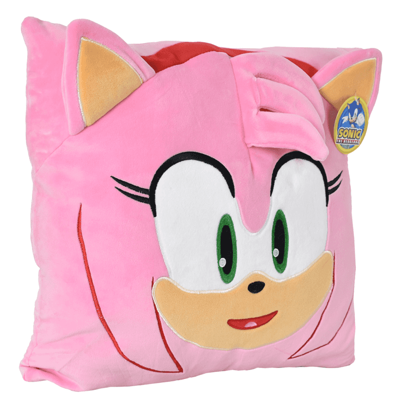 Sonic Sonic-Wb Peluche Cojine Cuadrado 35Pls Con Cobija