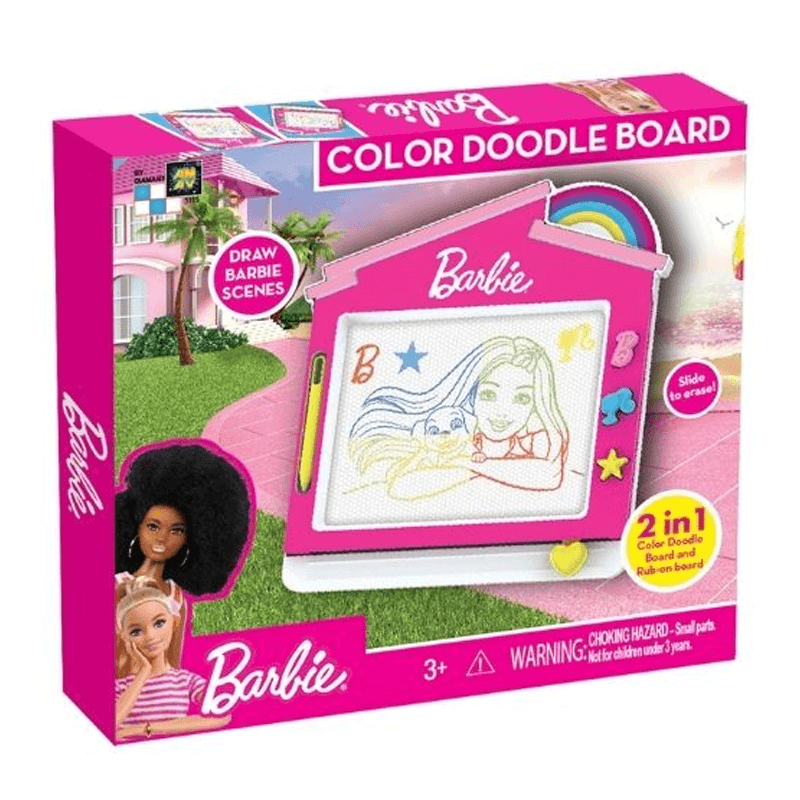 Mattel Barbie 5189 Tablero Magnético Dibujar A Color.
