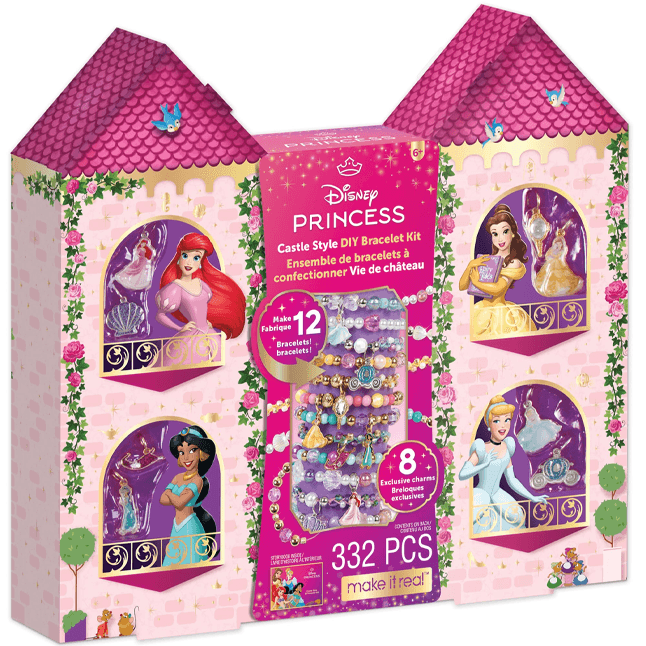 Mattel Disney Princesas 52893 Set De Creación De Pulseras.
