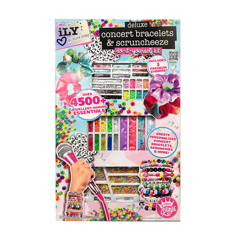Wecool Toys Ily Diy Wc113205Ily Kit Deluxe De Brazalete De Concierto Y Scruncheez