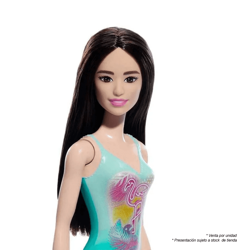 Mattel Barbie Dwj99 MuñecaPlaya Con Traje De Baño Surtido