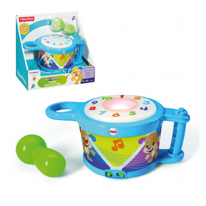 Mattel Fisher Price Drb23 Tambor Canta Conmigo