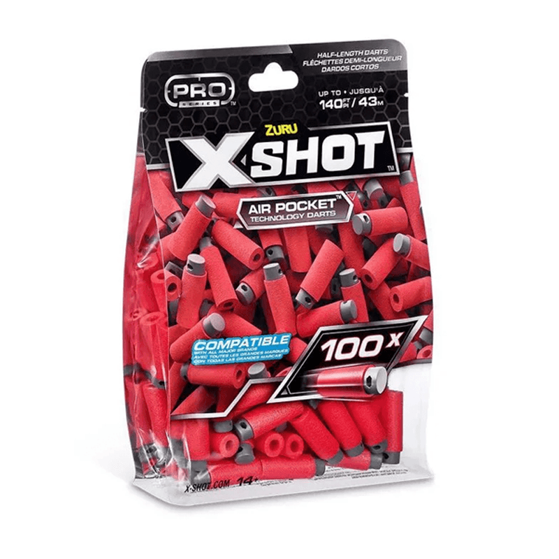 Zuru Xshot 36601 Recarga De 100 Dardos Pro