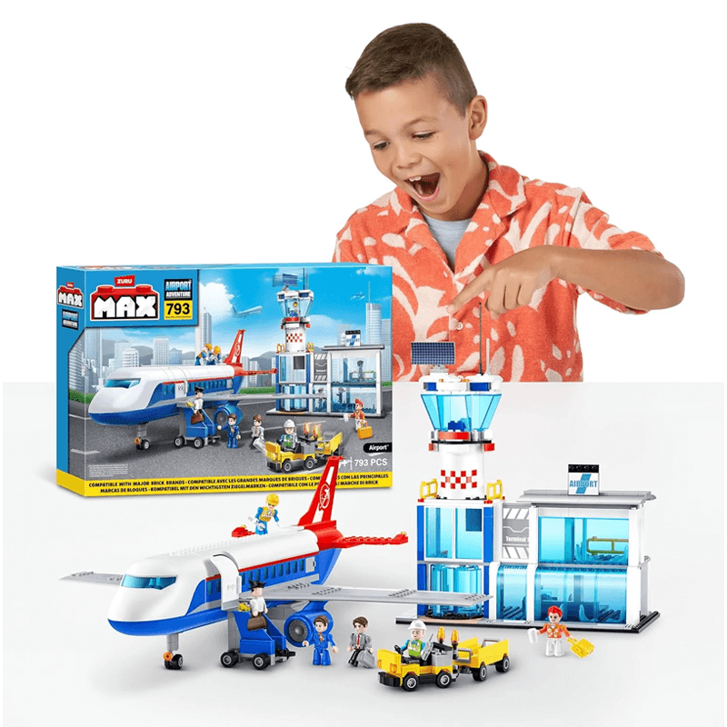 Zuru Max 83167 Set De Blocks Juego De Policia 793 Pcs