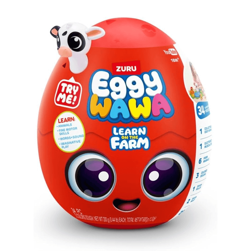 Zuru Eggywawa 15102 Huevo Set Colección Animales De Granja S1