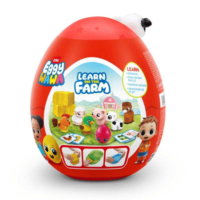 Zuru Eggywawa 15102 Huevo Set Colección Animales De Granja S1