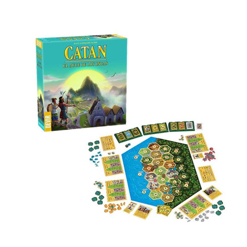 Devir Games 04A2 Juego De Mesa Catan El Auge de los Incas