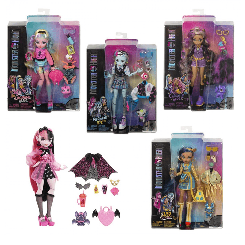 Mattel Monster High Hpd53 Muñeca Looks Monstruosos Surtido