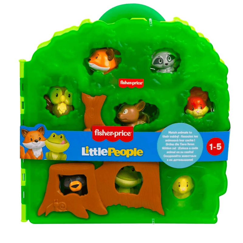 Mattel Fisher Price Hwb29 Little People Estuche De Animalitos