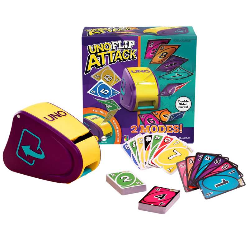 Mattel Games Hxt54 Uno Flip Attack