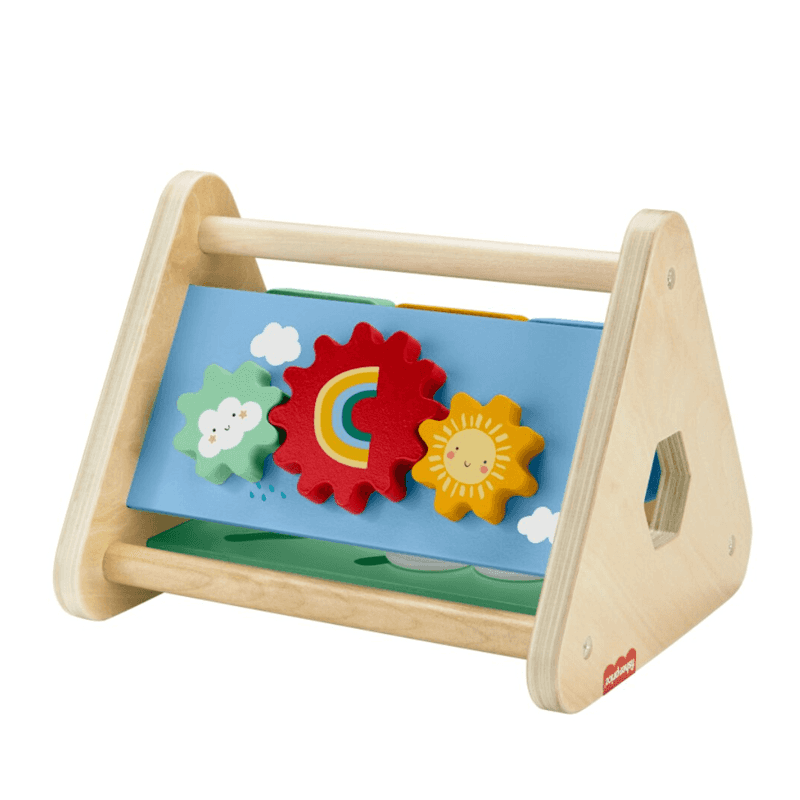 Mattel Fisher Price Hyg48 Triángulo De Actividades De Madera
