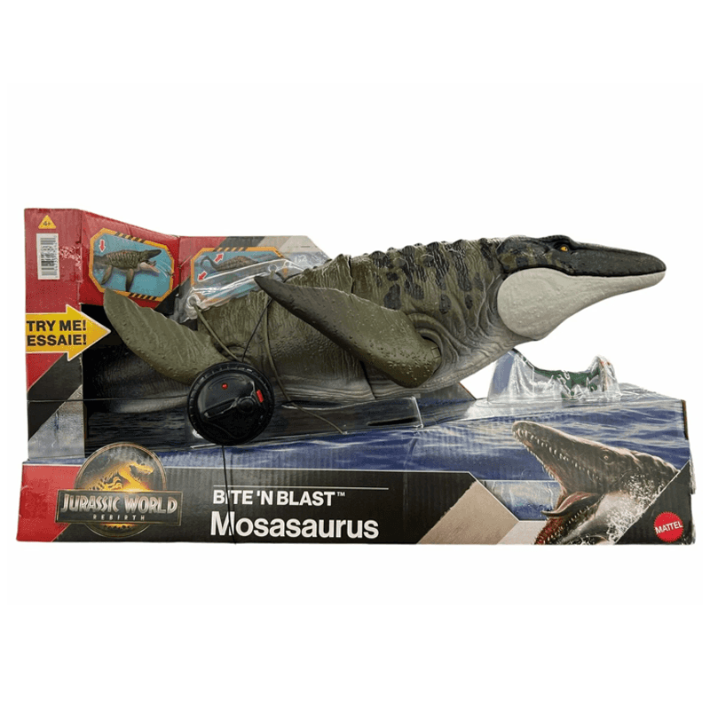 Mattel Jurassic World Rebirth Jch00 Dinosaurio Mosasaurus