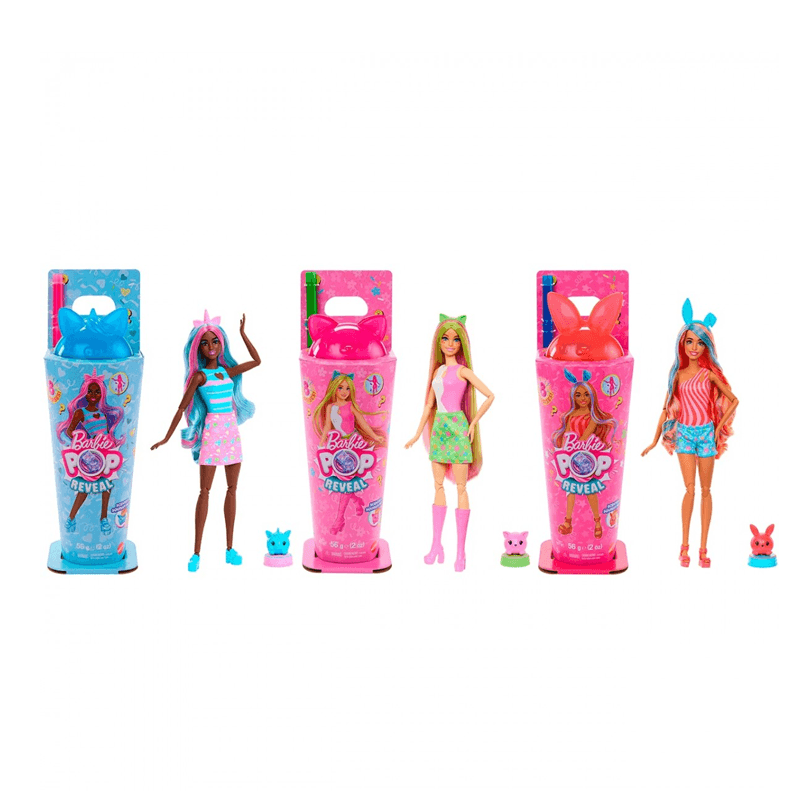 Mattel Barbie Jcn85 Muñeca Pop Reveal Animalitos Surtido