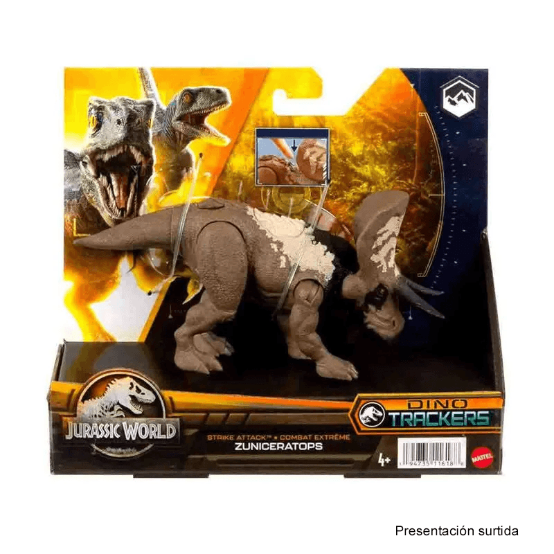 Mattel Jurassic World Rebirth Jgb77 Dinosaurio Mordida De Ataque Surtidos