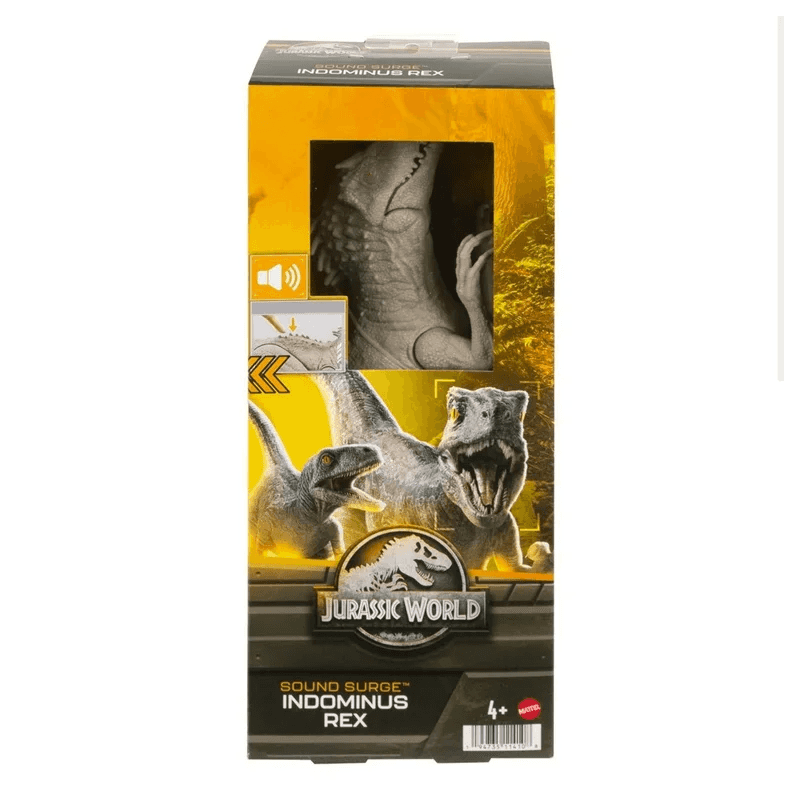 Mattel Jurassic World Rebirth Jgm12 Dinosaurio Figura 12 Plg S1 Con Sonido Surtido
