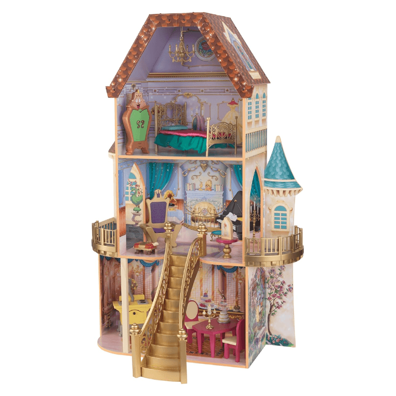 Kidkraft 65912 Casa De Muñecas Encantada De La Princesa Bella