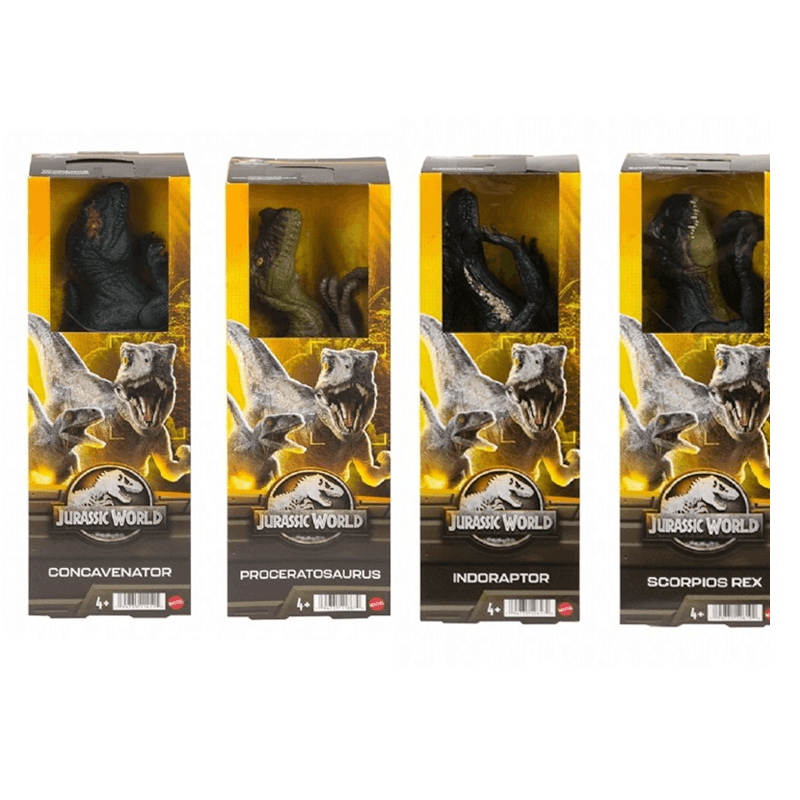 Mattel Jurassic World Gwt54 Dinosaurio Basico 12 Plg Surtido