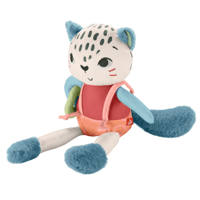 Mattel Fisher Price Hkd64 Peluche De Leopardo De Nieve