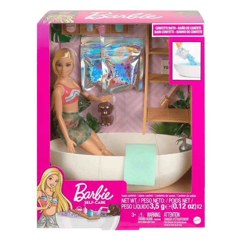 Mattel Barbie Hkt92 Muñeca Baño De Burbujas