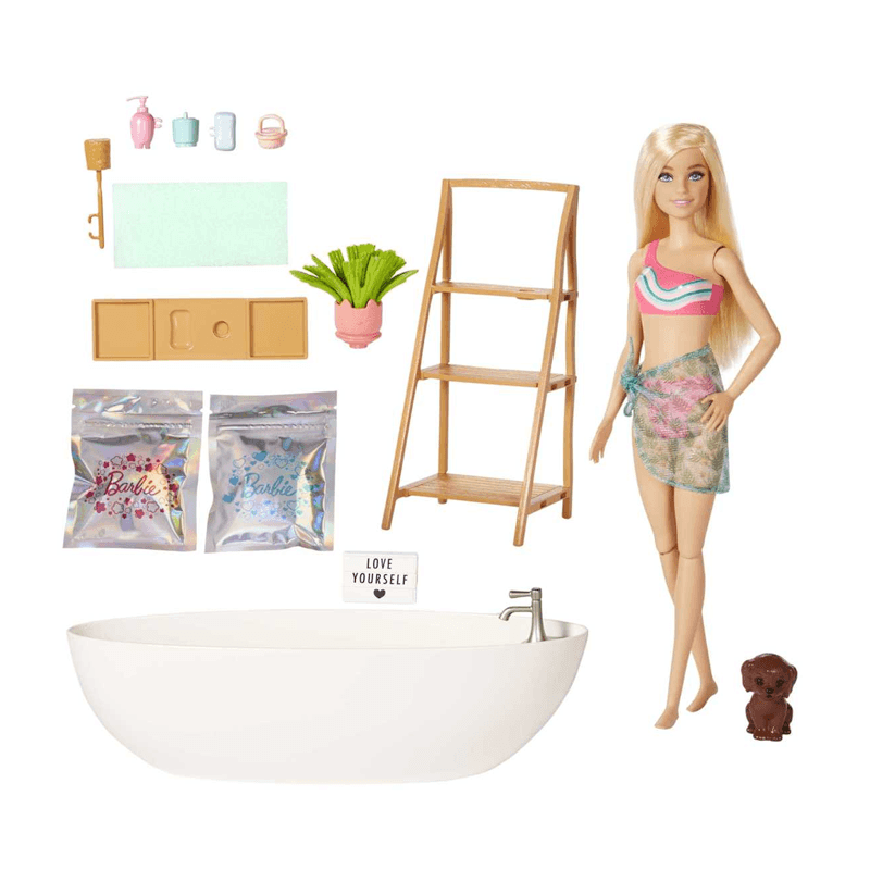 Mattel Barbie Hkt92 Muñeca Baño De Burbujas