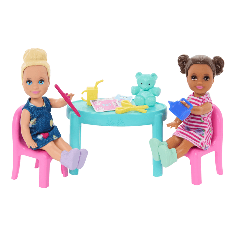 Mattel Barbie Hrg85 Muñeca Escuela Infantil Con Accesorios