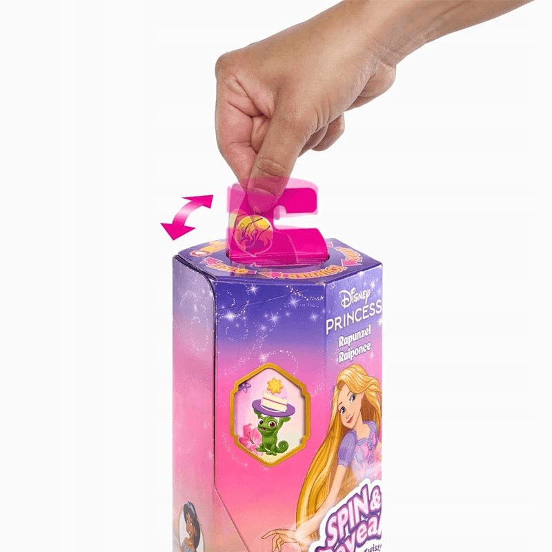 Mattel Disney Princesas Htv86 Muñeca Rapunzel Con Accesorios Gira Y Revela