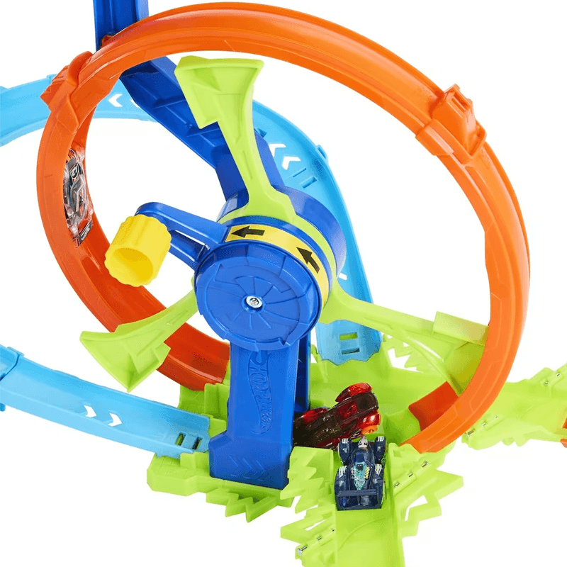 Mattel Hot Wheels Jbx65 Pista De Lanzamiento Rápido Y Bucle