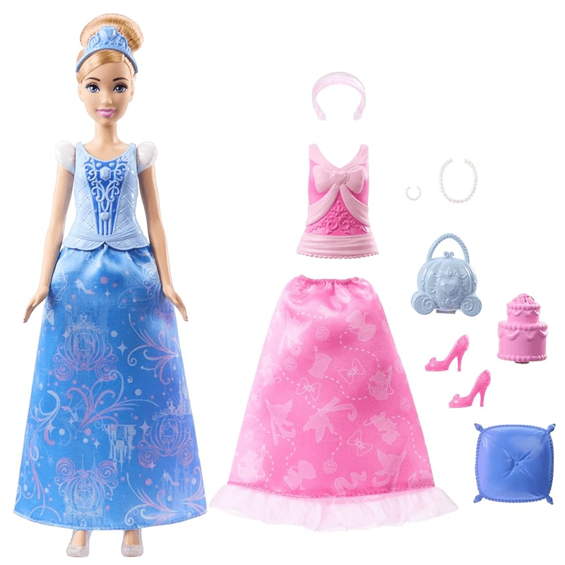 Mattel Disney Princesas Jcr95 Muñeca Cenicienta Historias Mágicas