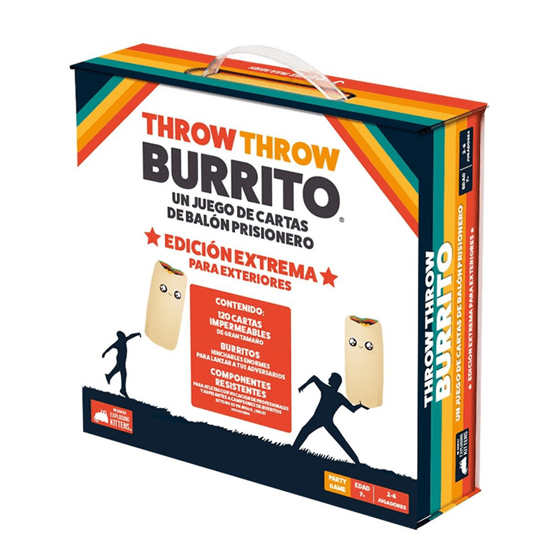 Exploding Kittens Llc  Ekittb01Es Juego De Mesa Throw Throw Burrito